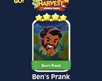 Bens Prank 4 Stars Set 19 Monopoly GO Sticker
