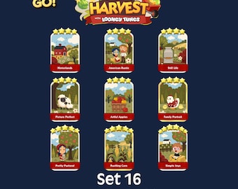 Monopoly GO Sticker Set 16 New Album - Fast Delivery