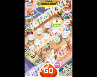 Monopoly GO NUEVA CUENTA 100.000 Dados Entrega rápida y garantía completa