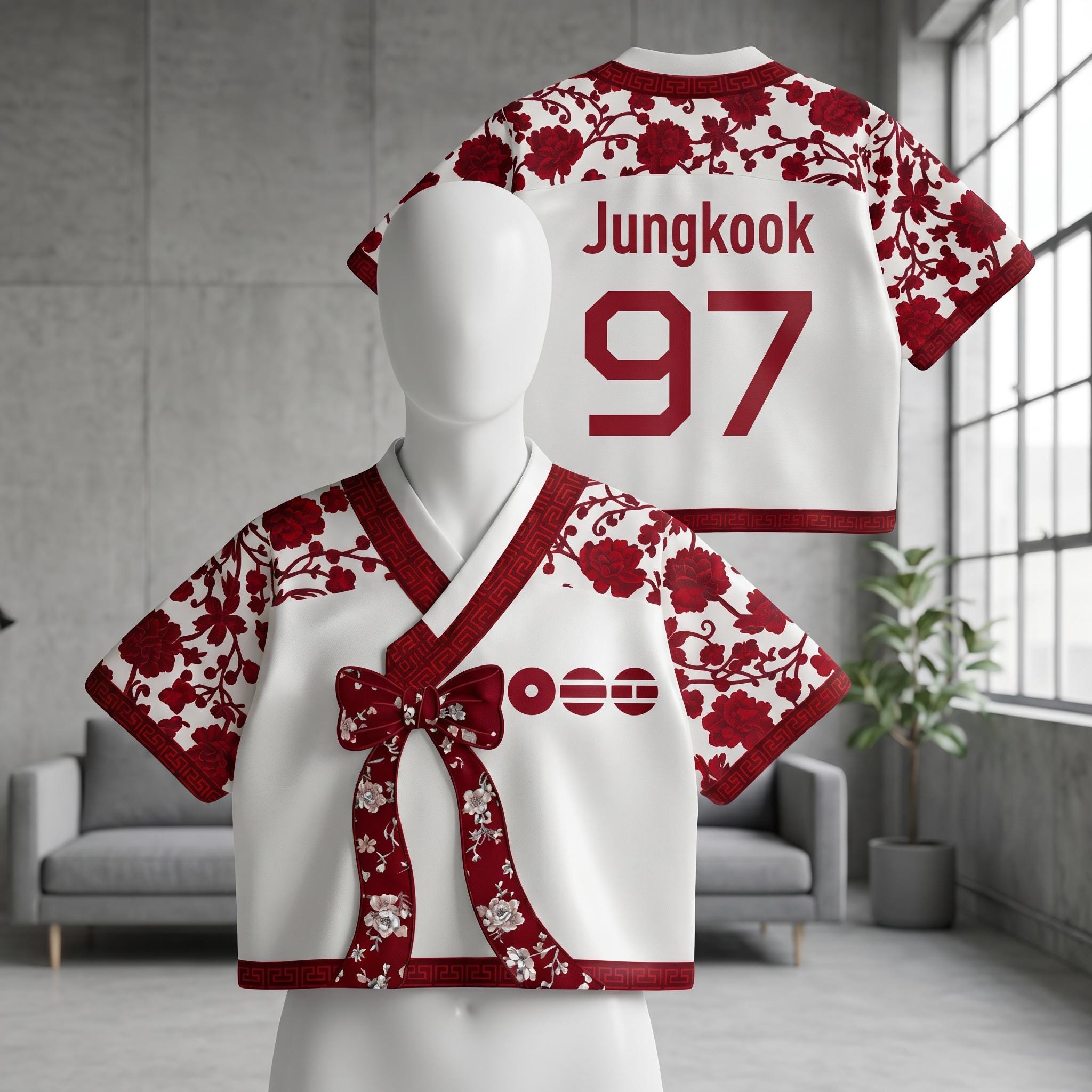 BTS 釜山 ポップアップ ユニフォーム ジョングク JK Mサイズ ジャージ BTS 釜山 ポップアップ ユニフォーム ジョングク JK Mサイズ ジャージ