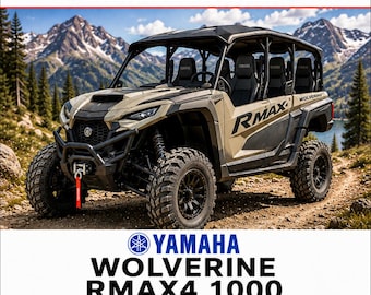 2023 Yamaha Wolverine RMAX4 1000 Service Manual PDF Download