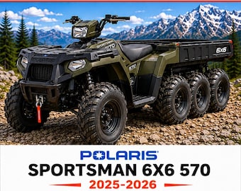 2025-2026 Polaris Sportsman 6x6 570 Service Manual PDF Download