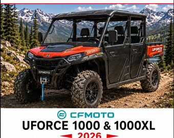 2026 CFMOTO UFORCE 1000 & 1000XL Service Manual PDF Download