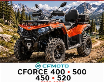 2020-2026 CFMOTO CFORCE 400 500 450 520 Service Manual PDF Download
