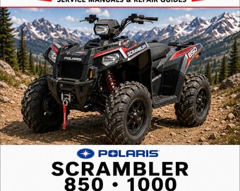 2018-2026 Polaris Scrambler 850 & 1000 Service Manual PDF Download
