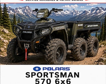 2017-2024 Polaris Sportsman 570 6x6 Service Manual PDF Download
