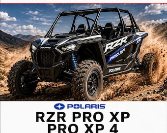 2025-2026 Polaris Rzr Pro XP & Pro XP 4 Service Manual PDF Download