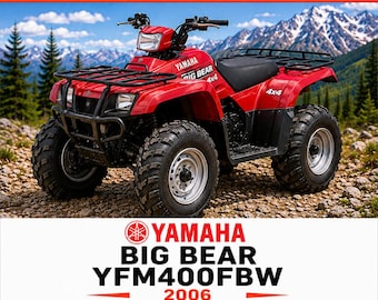2006 Yamaha Big Bear YFM400FBW Service Manual PDF Download