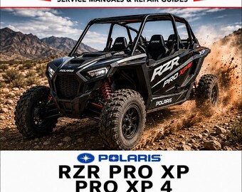 2020-2024 Polaris RZR Pro XP & Pro XP 4 Service Manual Pdf Download