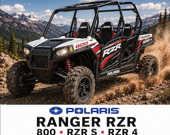 2011-2012 Polaris Ranger RZR 800 RZR S RzR 4 Service Manual PDF Download