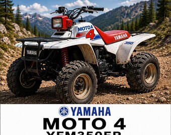 1987-1990 Yamaha Moto 4 YFM350ER Service Manual PDF Download