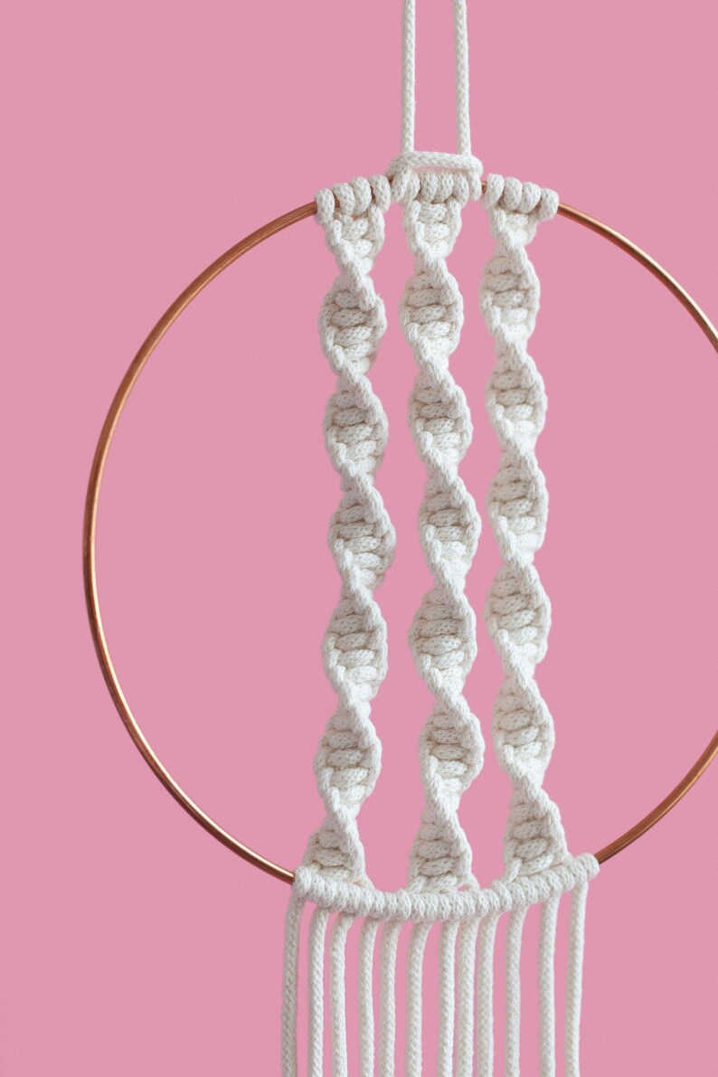 Spiral Macramé Wall Hanging - Etsy