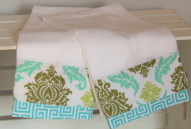 Kitchen Hand Towels Set of 2 Etsy