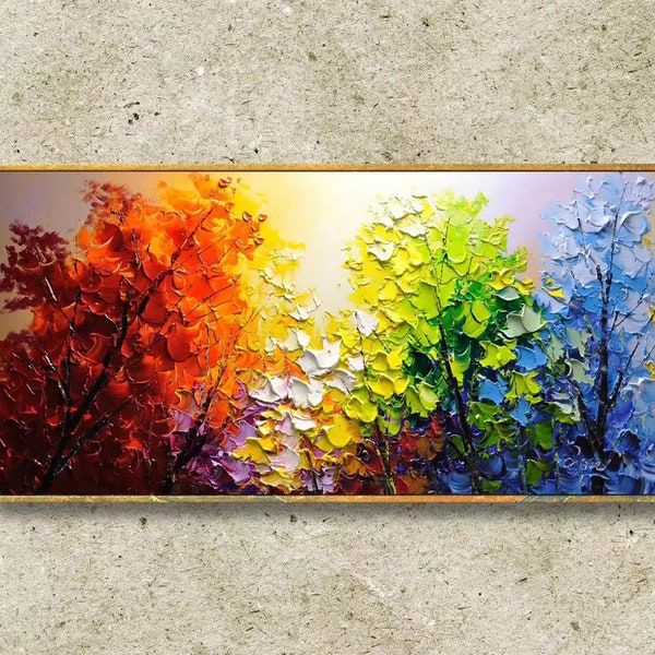 Palette Knife Art Etsy