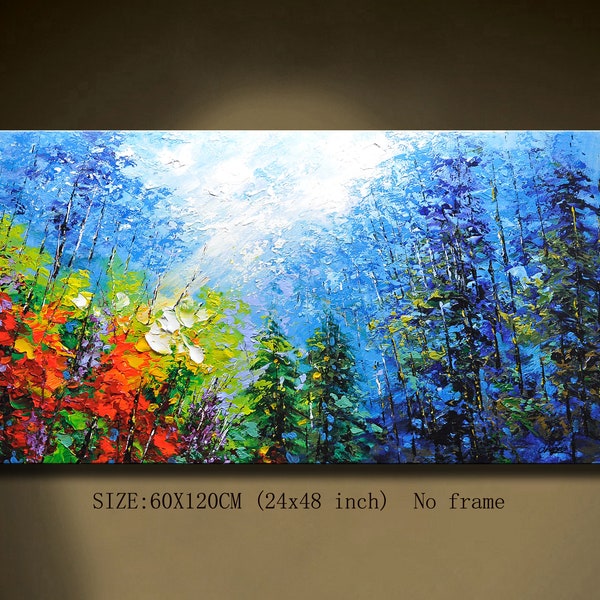 Acrylic Painting Tree Etsy