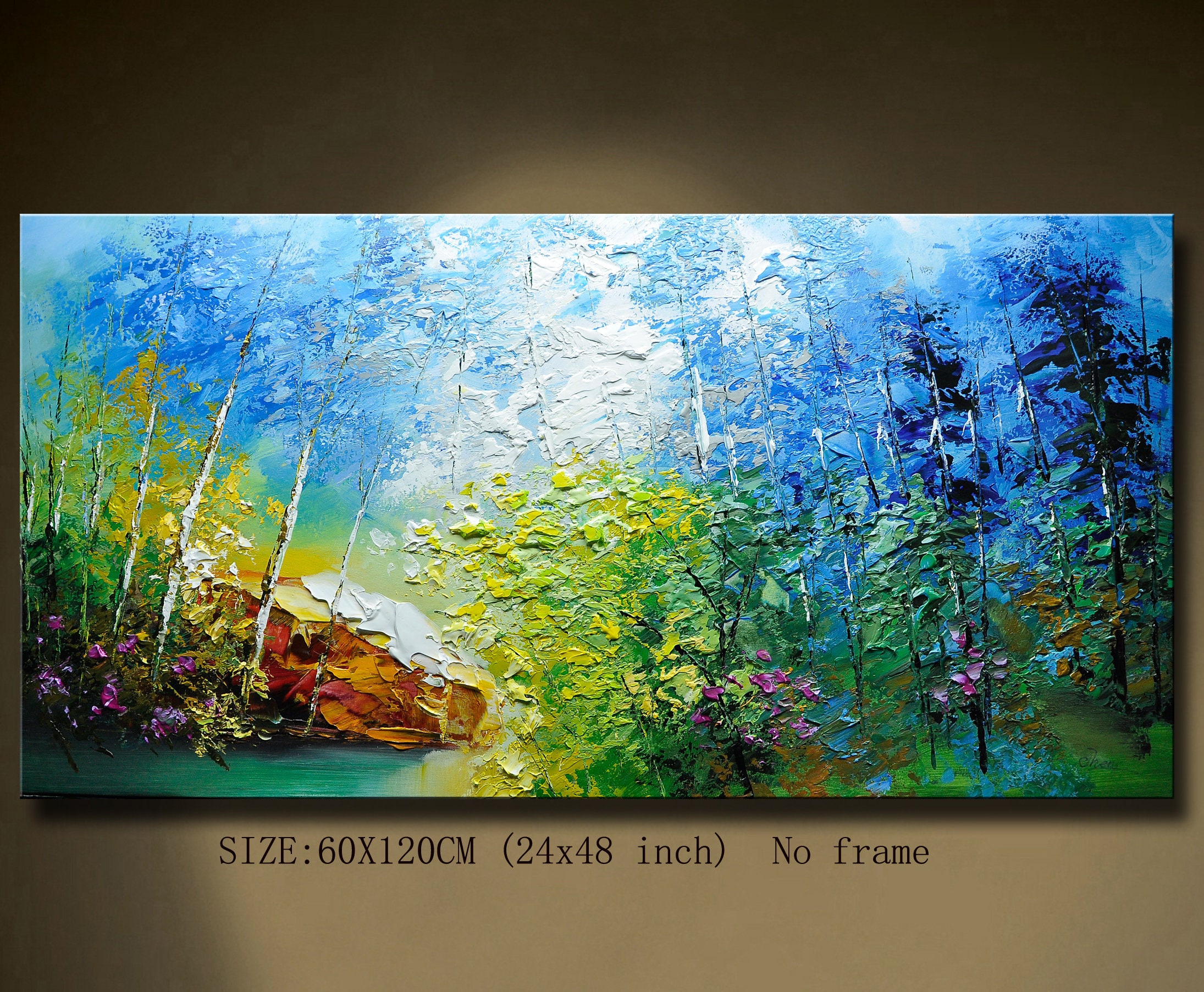 A New Type of Abstract Wall Painting,contemporary Wall Art,impasto