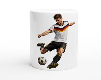 Germany Football Coffee Mug | Eagle Germany Ceramic Mug Gift Idea Football Fan Office Mug