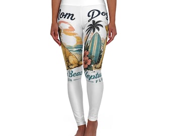 High Waisted Yoga Leggings (AOP)