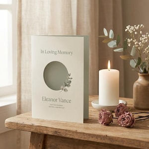 Funeral Slideshow Template Memorial PowerPoint Celebration of Life 32 Slides 3 Themes Bundle