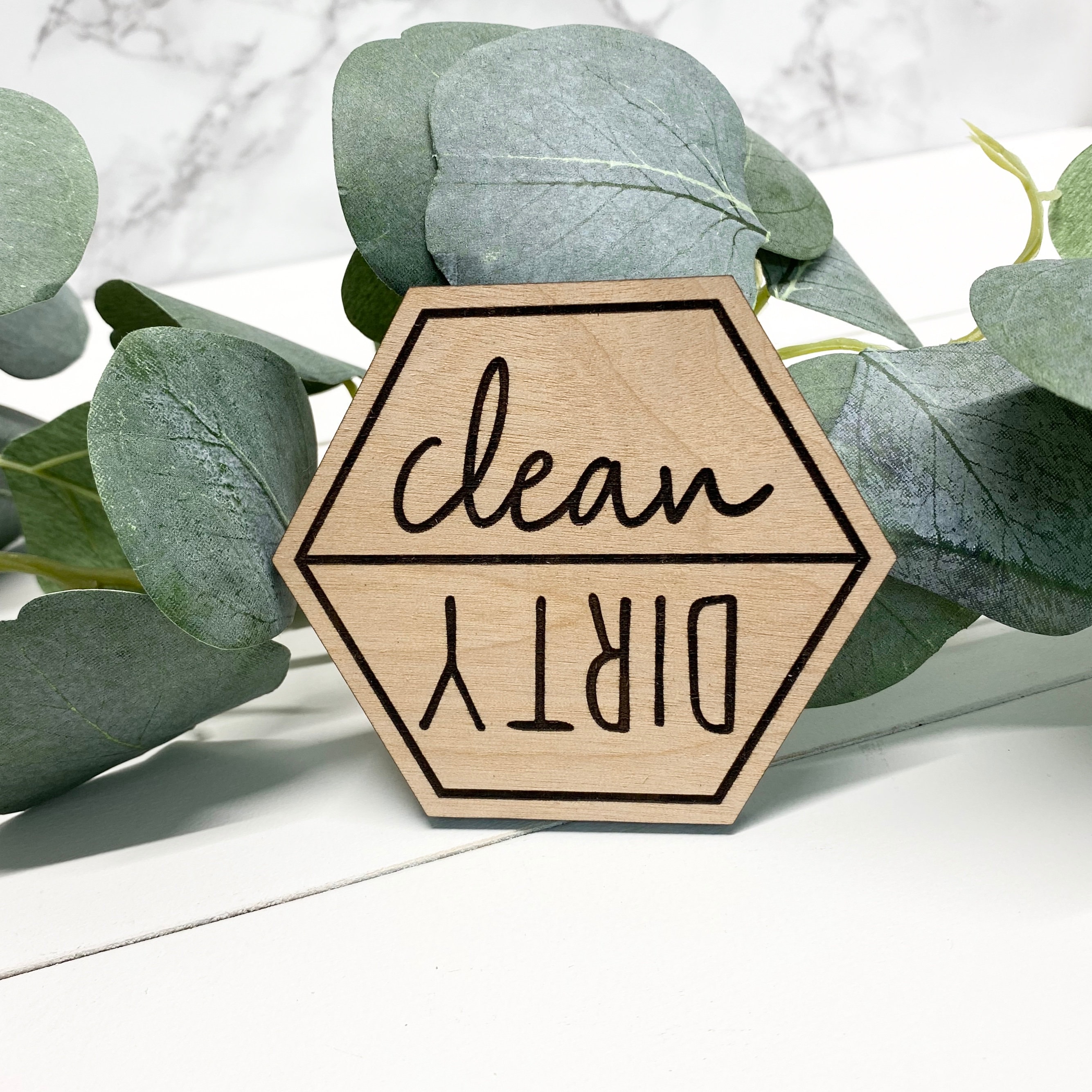 Dishwasher Magnet, Clean Dirty Magnet, Clean Dishes, Dirty Dishes, Di…