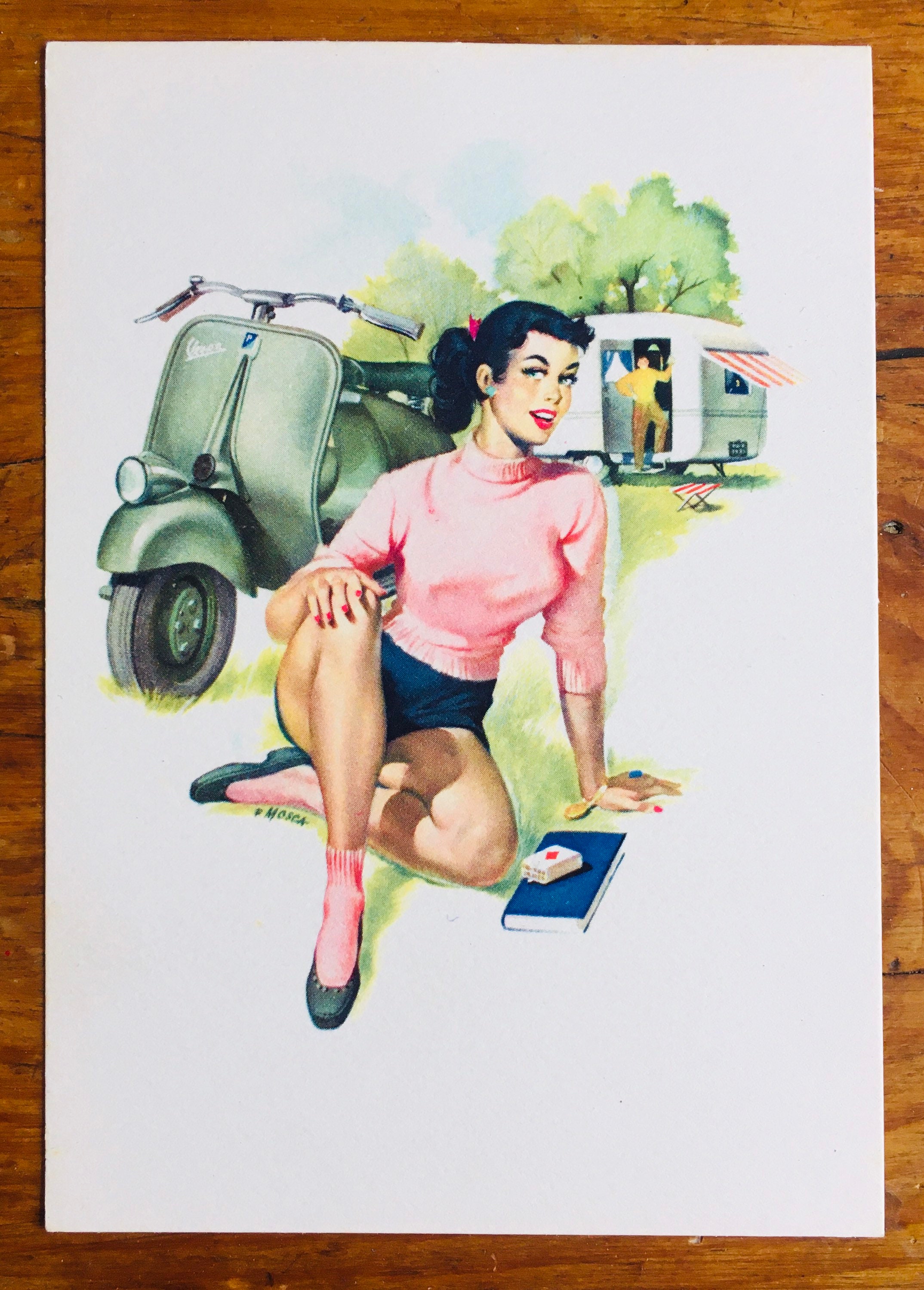 Pinup girl vespa - Etsy 日本