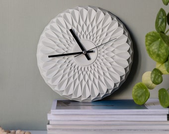 Miras Wall Clock, Handmade Porcelain Wall Clock, Ceramics Wall Clock