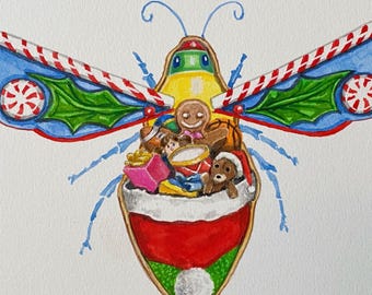 Cards - Holiday Bees