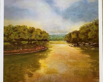 Print - Ocmulgee River Memories