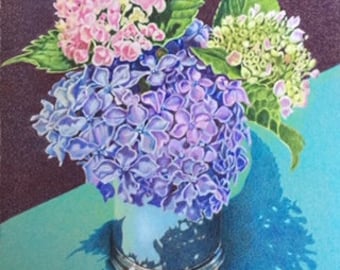 Print - Three Hydrangeas