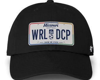 WM 2026 Kansas City Nummernschild Logo - Clean Up Cap