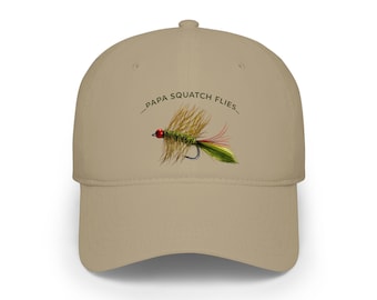 Papa Squatch Flies Alternate - Low Profile Baseball Cap