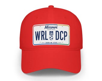 World Cup 2026 Kansas City - License Plate Logo - Low Profile Baseball Cap