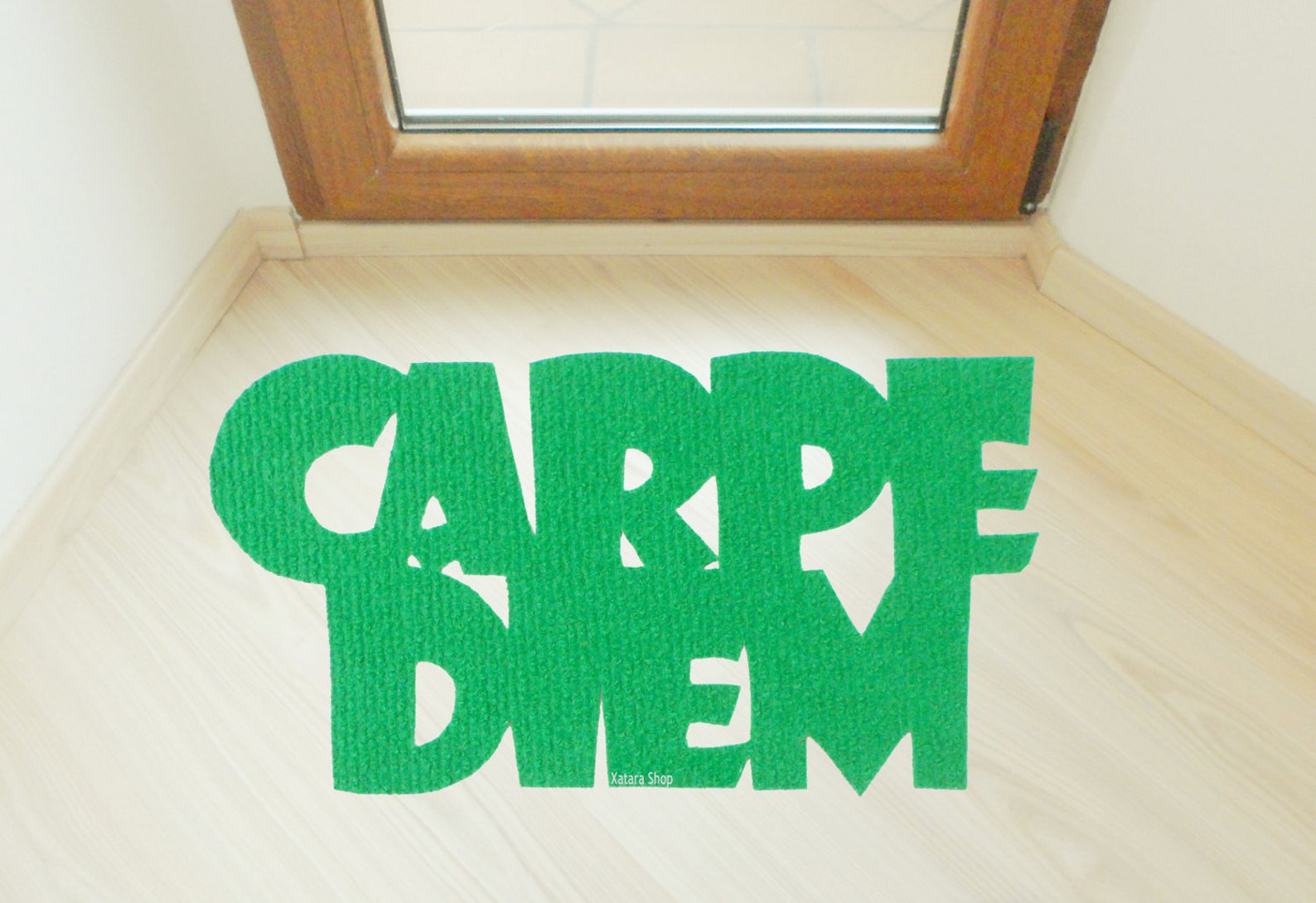 Carpe Diem Slim Custom Doormat. Cool Mat. Design Etsy