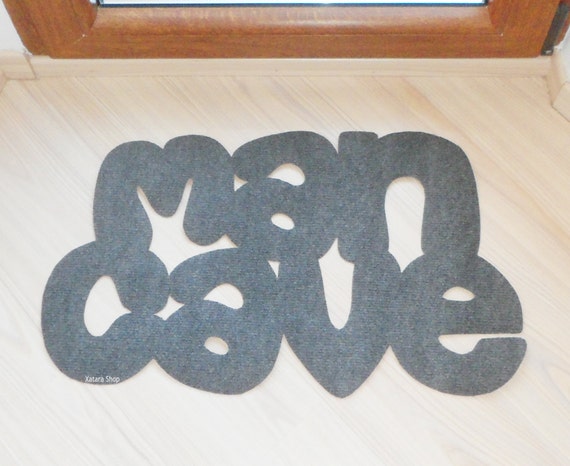 Man Cave Floor Mat Father S Day Gift Doormat For Men Etsy