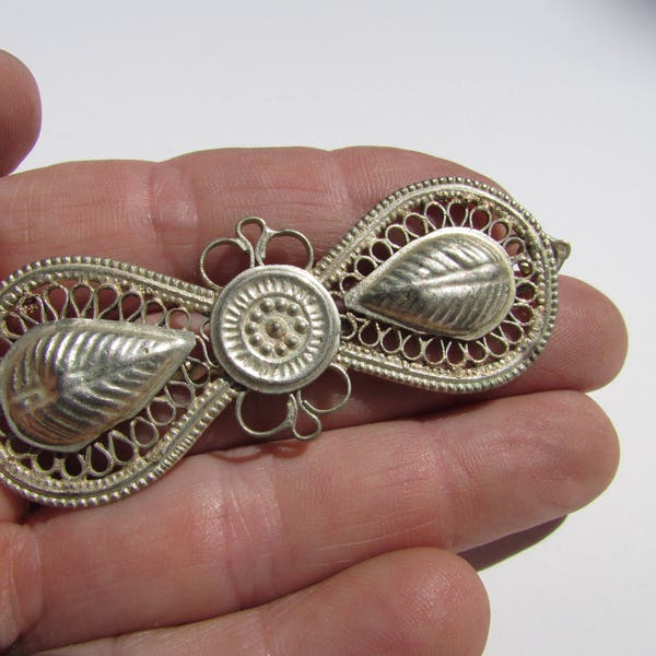 Metal Hair Clip Vintage Barette