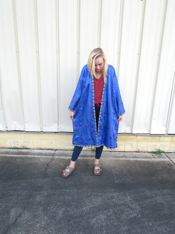 Vintage Silk Robe