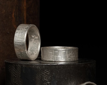 Forged Silver rings