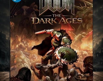 DOOM The Dark Ages Offline PC Game | Action FPS Steam Game | Digital Download