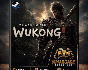 Black Myth Wukong Offline PC Game | Action RPG Steam Game | Digital Download