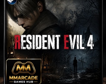 Resident Evil 4 Remake Offline PC Game | Survival Horror Steam Game | Digital Download