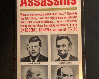 vintage paperback ... THE ASSASSINS by Robert Donovan   ...