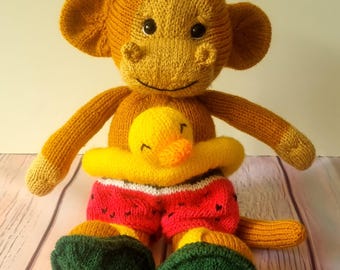 フォークマニス チンパンジー ハンドパペット ぬいぐるみ 23インチ