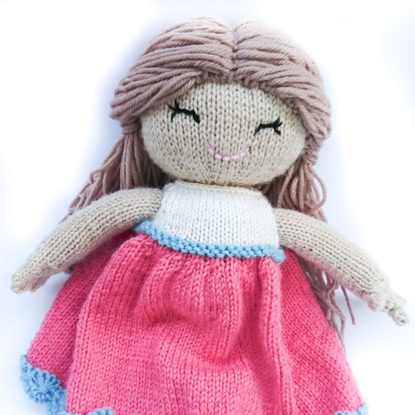 Mia's doll knitting pattern pdf