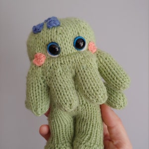 Cthulhu Knitting Pattern Instructions PDF Amigurumi Halloween