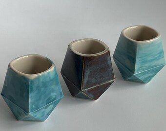 Cubo Espresso - Geometric Ceramic Cup