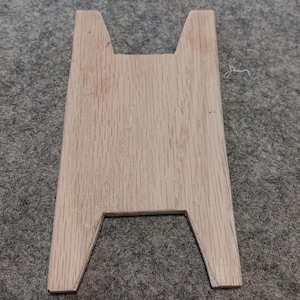 Handmade Wood Binding Holder Tool - 6" by 3" - 1-1/4" Opening - Back in Stock