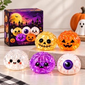 Halloween Squishy Blind Box, Kawaii Överraskningsleksak