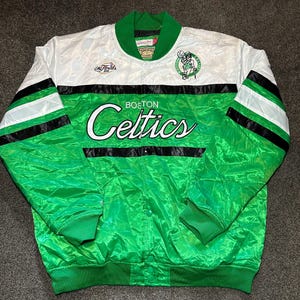 Mitchell & Ness Boston Celtics 2008 NBA Finals Hardwood Classics Satin Jacket