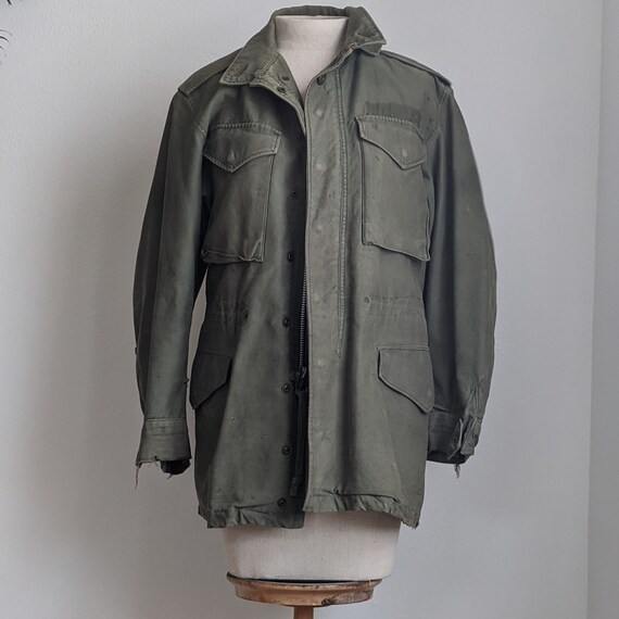Vintage Army Military Field Jacket US Army Jacket in … Gem