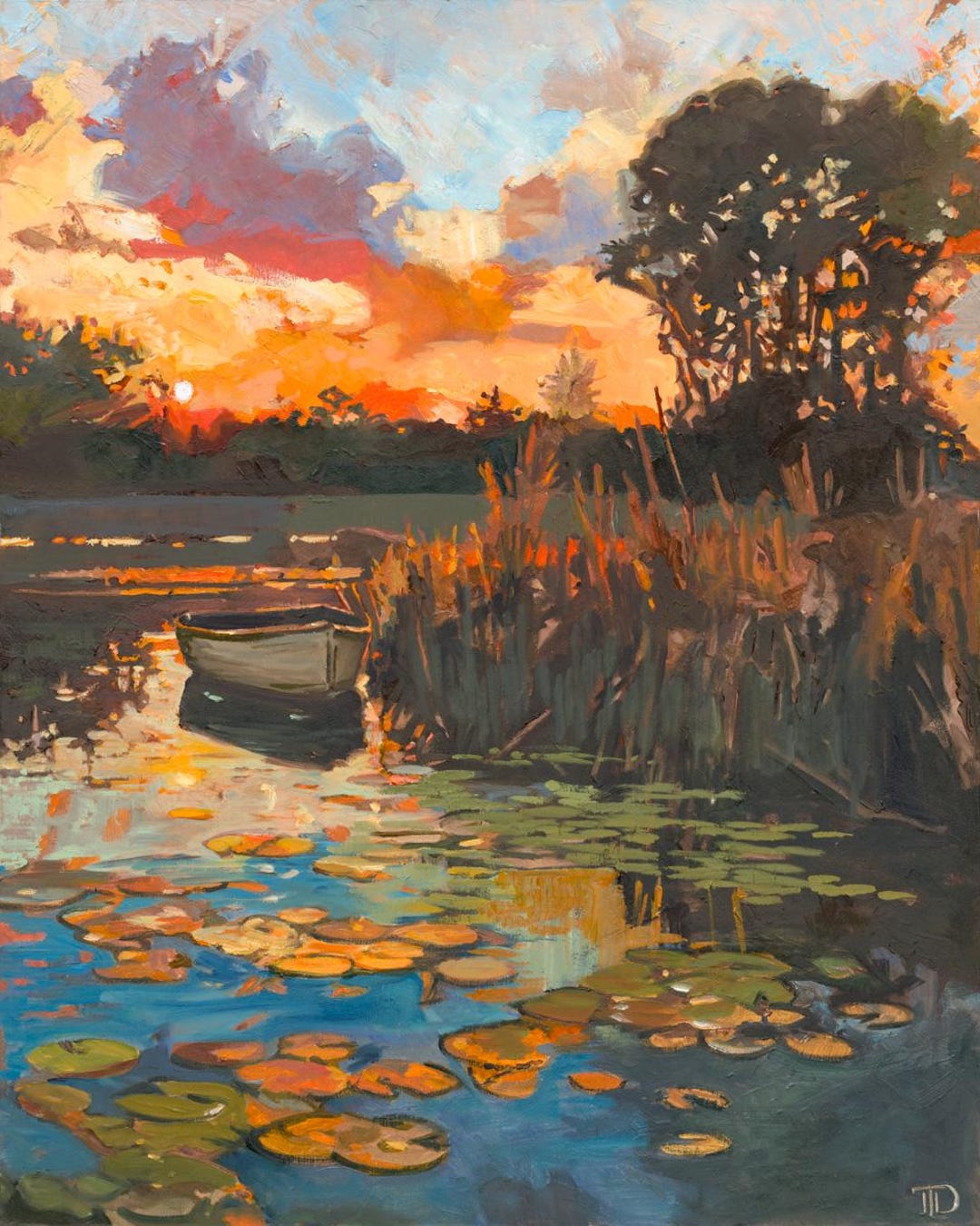 Don't Stay In The Boat by Ruth's Angels - Canvas Gallery Wrap